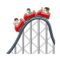 Roller Coaster emoji on Samsung